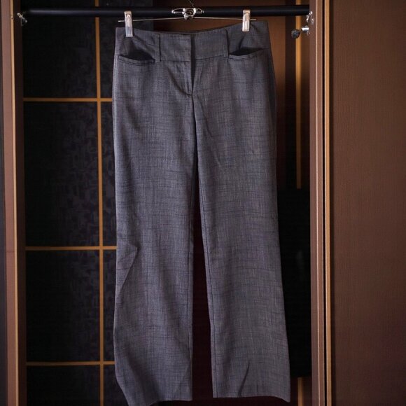 7Th Avenue Design Studio Pants - NY & Co. 7th Avenue Gray Suit Trousers Size 2 | Tailored Career Pant